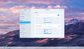 ZorinOS hot corners.