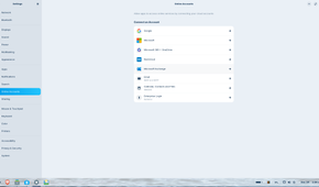 ZorinOS cloud settings.