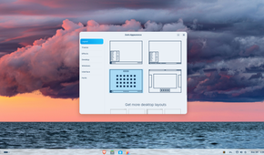 ZorinOS desktop layouts.