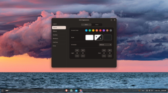 Customizing the look and feel of ZorinOS.