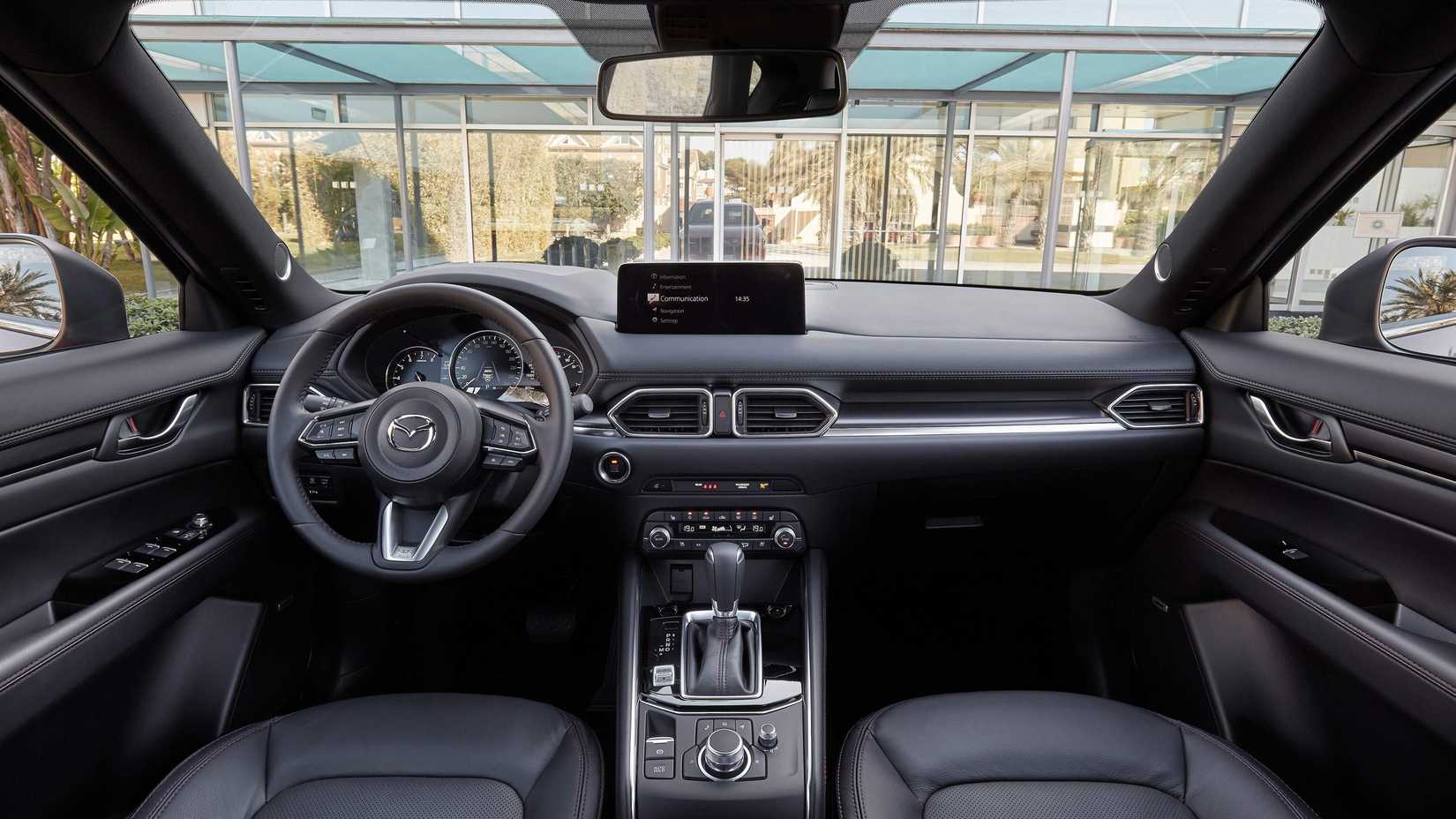 Interior shot of a 2023 Mazda CX-5