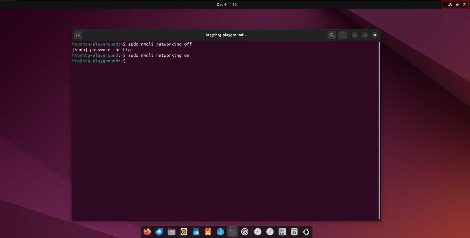 Rede de serviços de gerenciamento de rede ativada