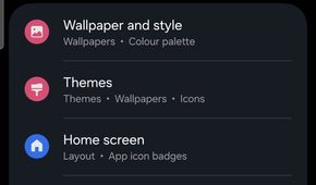 A Samsung Galaxy screenshot with a red arrow pointing to