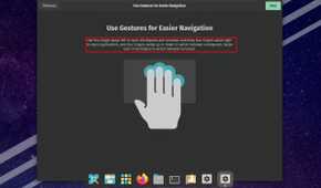 Pop!_OS gesture navigation for faster workflow