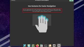 Pop!_OS gesture navigation for faster workflow