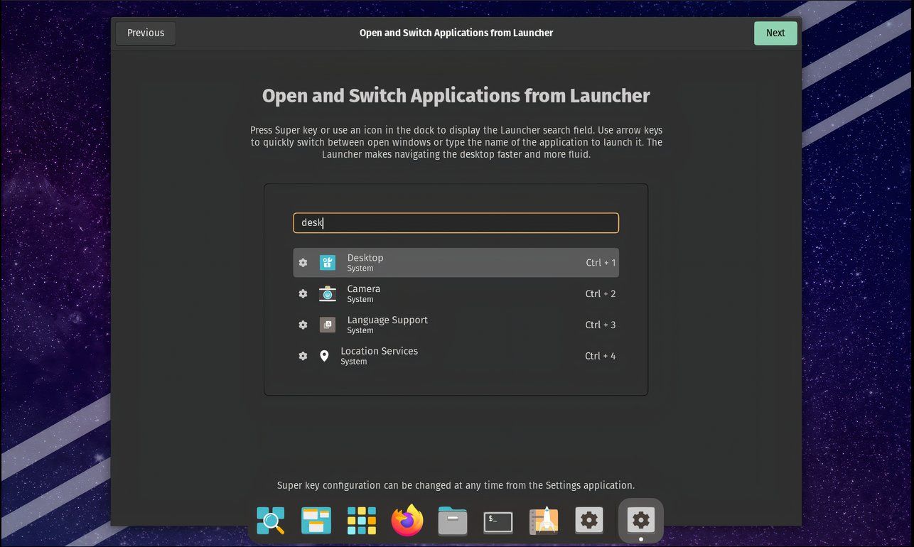 Pop!_OS Gnome tools workspace-super-key-application-launcher