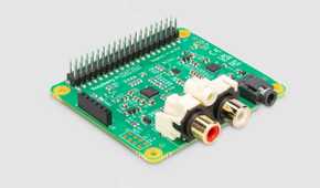 A Raspberry Pi DAC Pro HAT.