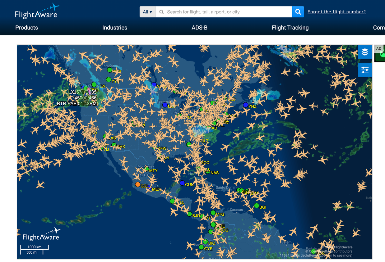 Next Flight Tracking Real-time flight tracking is my new holiday obsession