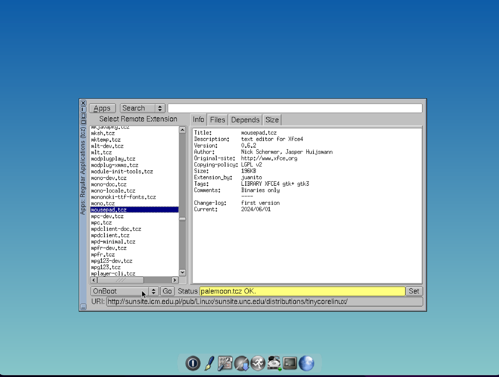 This is the tiniest Linux distro I've ever seen