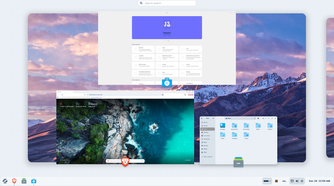 ZorinOS active apps.