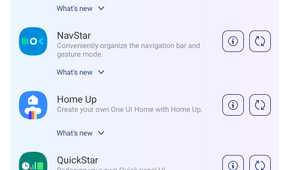 Plug-in updates in Good Lock on a Samsung phone.