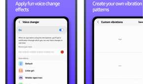 The 'Sound Assistant' plug-in available in the Good Lock app.