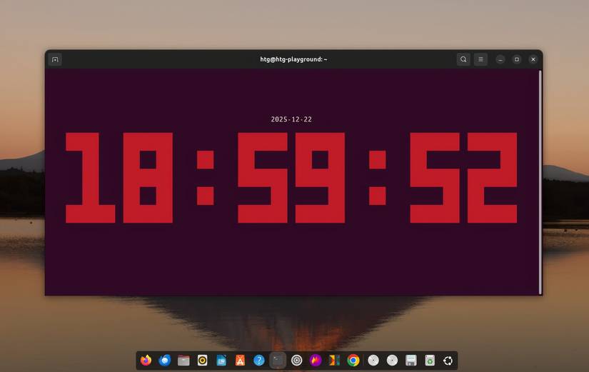 How to show a live clock in your Linux terminal (3 easy methods)