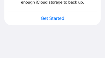 The Erase All Content and Settings option in the Transfer or Reset iPhone settings on an iPhone.