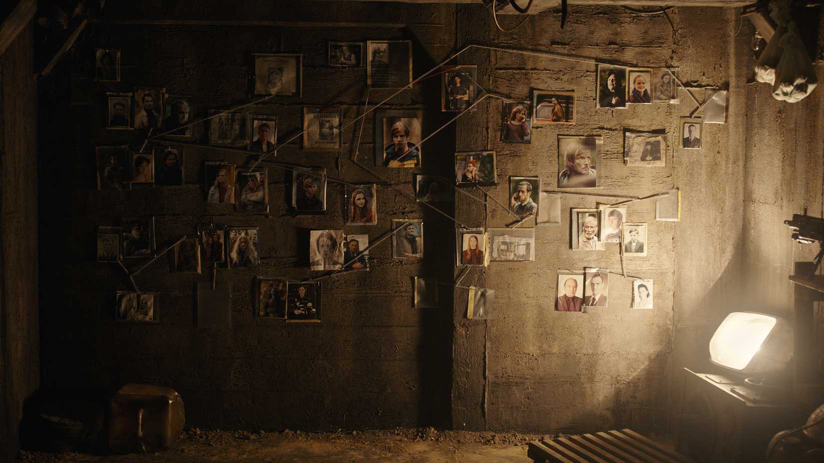 The family timeline wall in the Netflix series Dark.