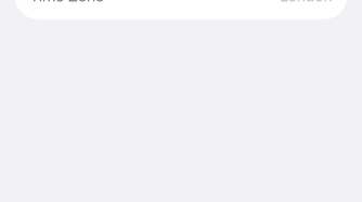 The Set Automatically toggle in the Date & Time settings on an iPhone.