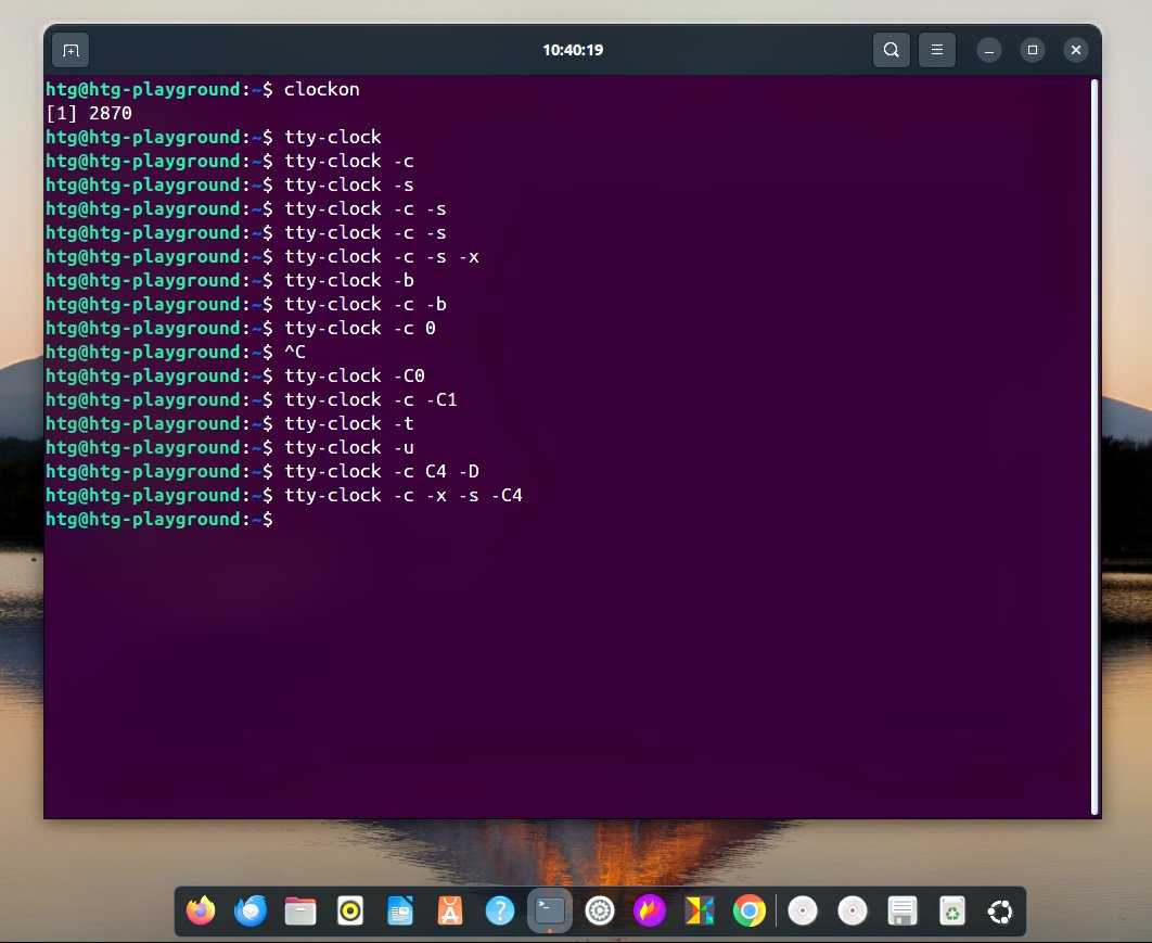 Unix Tty Terminal How to show a live clock in your Linux terminal (3 easy methods)