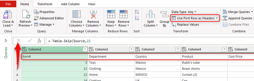Excel Power Query Editor Tabs How to use Excel's Power Query to tidy up messy spreadsheet data