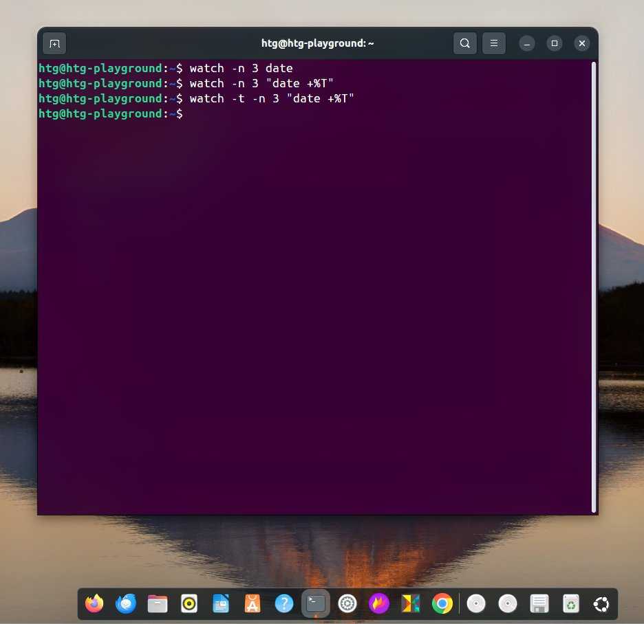 Linux Watch Color How to show a live clock in your Linux terminal (3 easy methods)