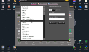 KolibriOS skins.
