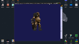 A 3D demo on KolibriOS.