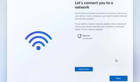Windows 11 demands to go online to install the OS.