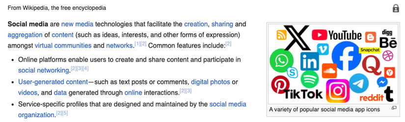A wikipedia page without the note about additional citations.