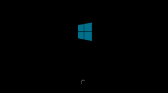 Windows 8 installation process.