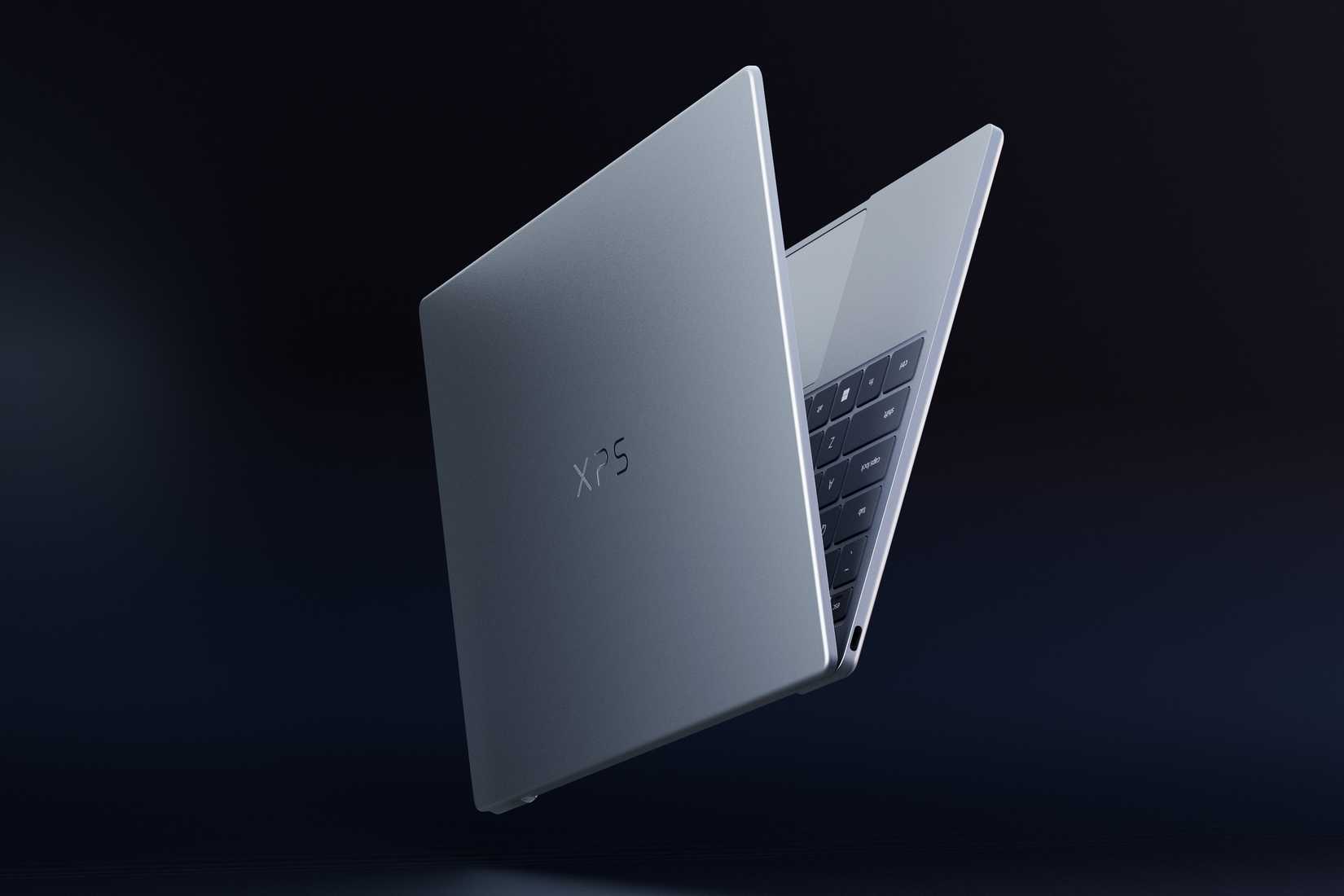 Laptop Dell XPS 13 em posição fechada