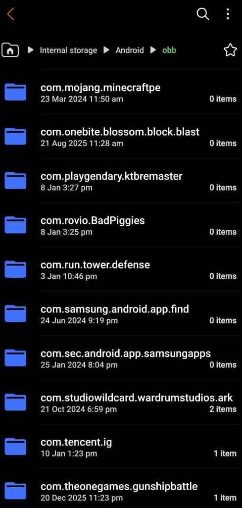 Deleting remaining application files in Android internal memory.