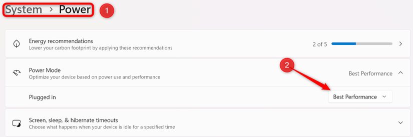 Did a clean Windows install? Do these 6 things before anything else 10 Changing the power mode in the Settings app on Windows.