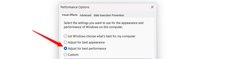 Did a clean Windows install? Do these 6 things before anything else 11 Adjusting the visual effects for best performance in the performance options window on Windows.