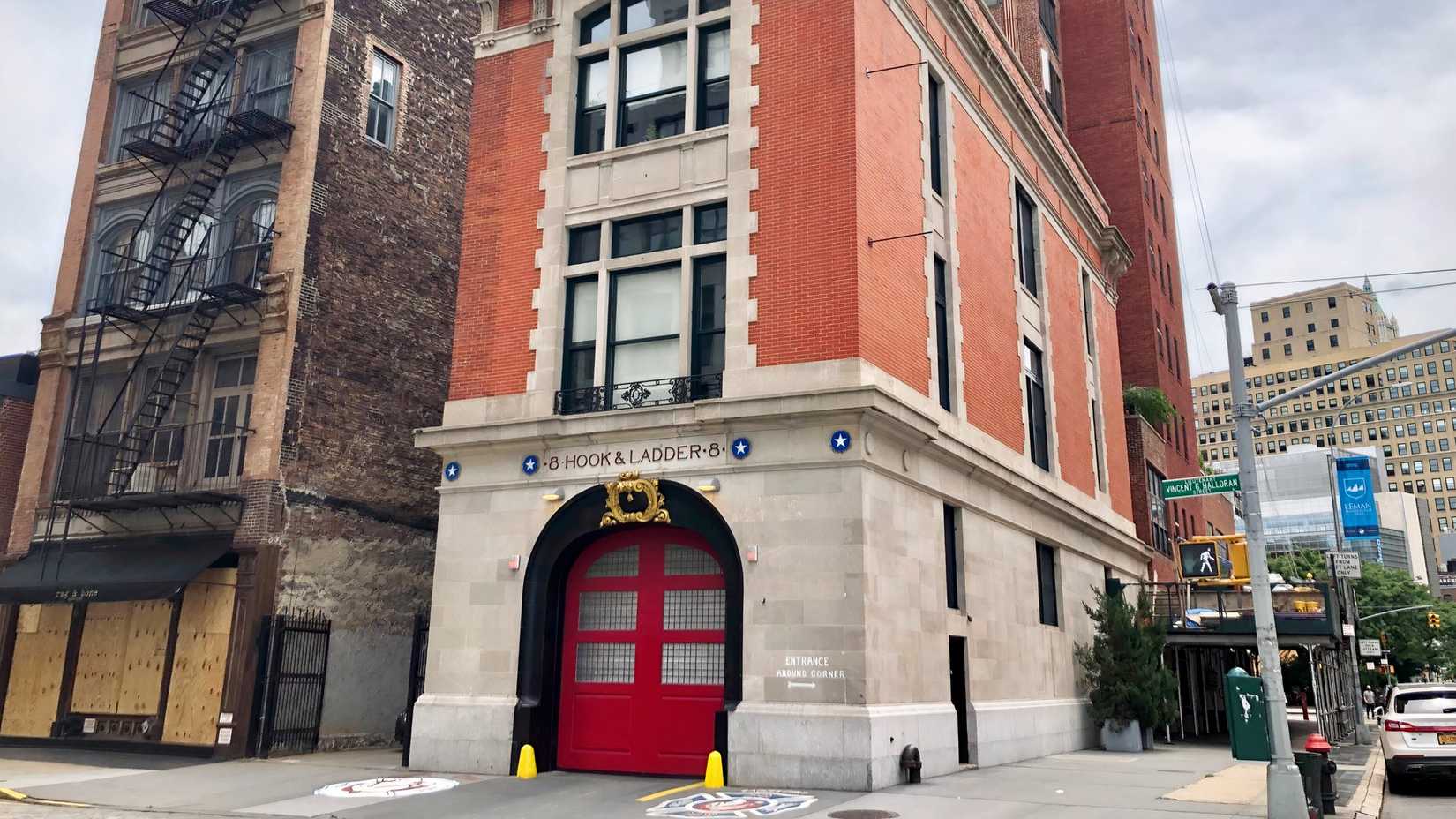 8 Hook and ladder fire station in Ghostbusters.