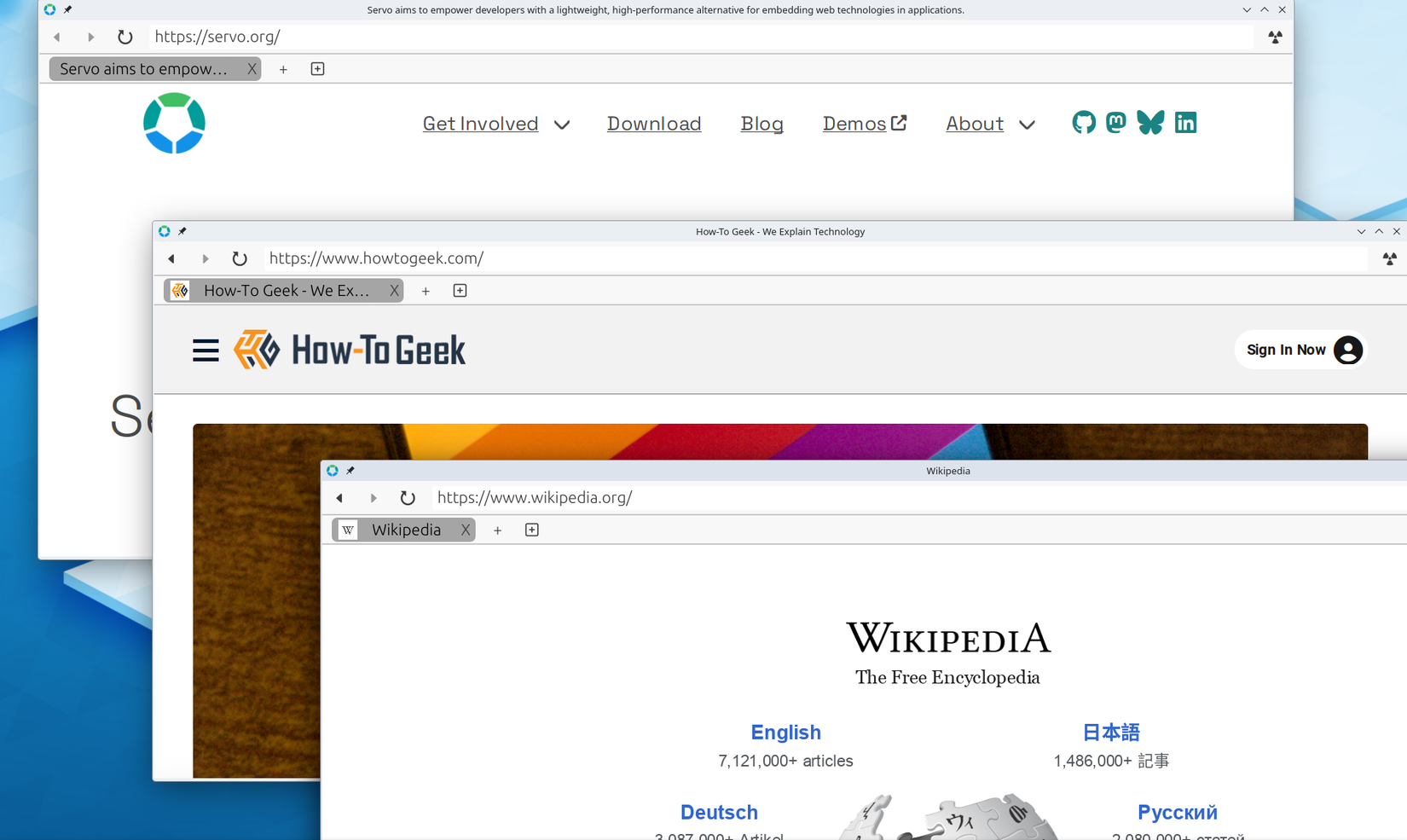 This experimental Rust-based browser engine just got a big update