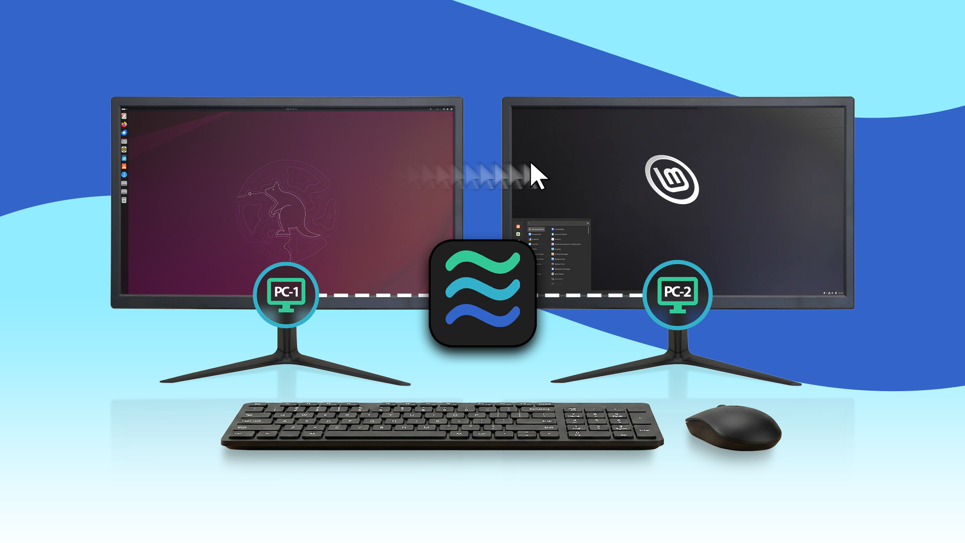 Stop swapping keyboards: This free app stitches your Linux and Windows PCs together