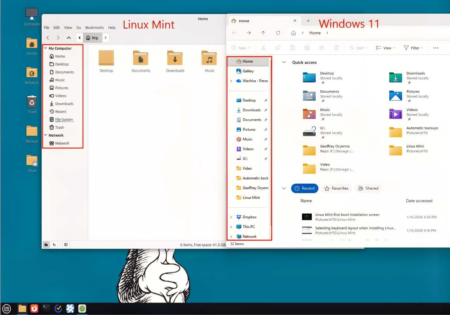 Cut Data Linux I replaced my Windows workflow with Linux Mint and it was easier than I ...