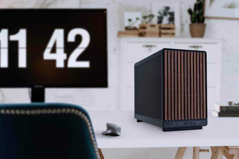 The Lian Li A3 mATX PC case.
