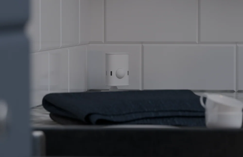 An Everything Presence One on a kitchen counter.