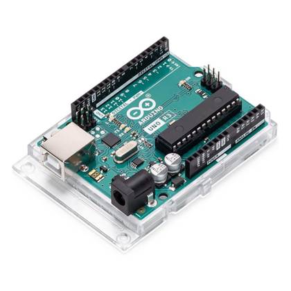 Arduino Uno R3 development board.