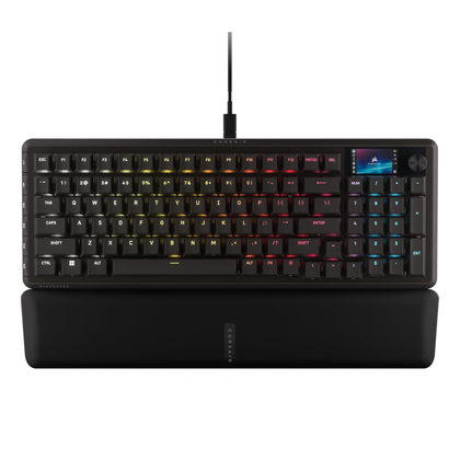 Corsair Vanguard Pro 96 wired hall effect mechanical gaming keyboard.