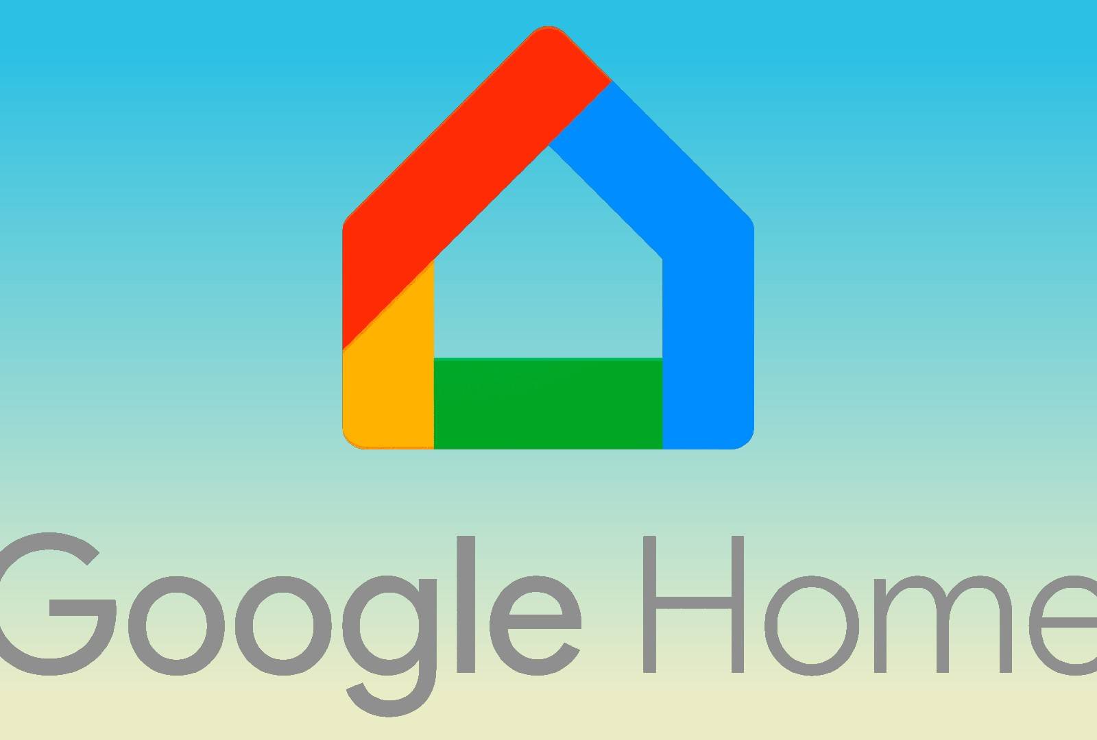 google-home-logo-on-a-blue-and 