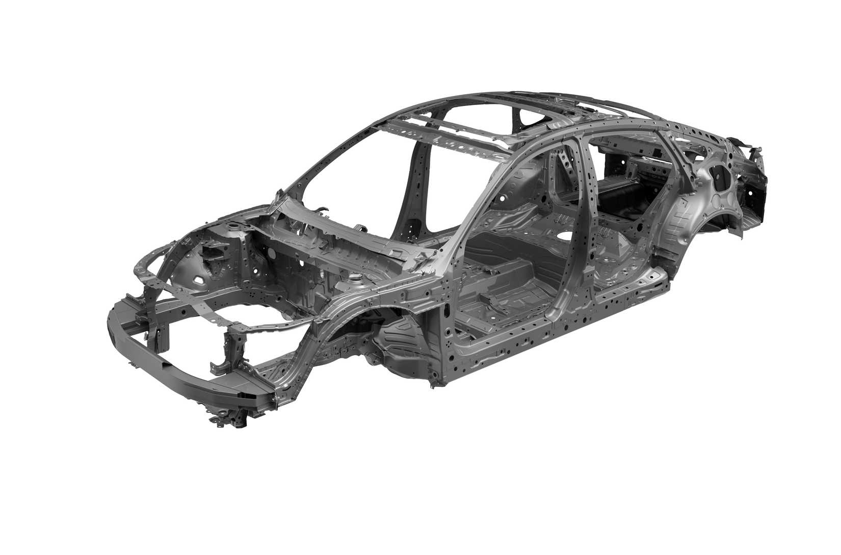 Estrutura da carroceria ACE de um sedã Honda Accord 2020.