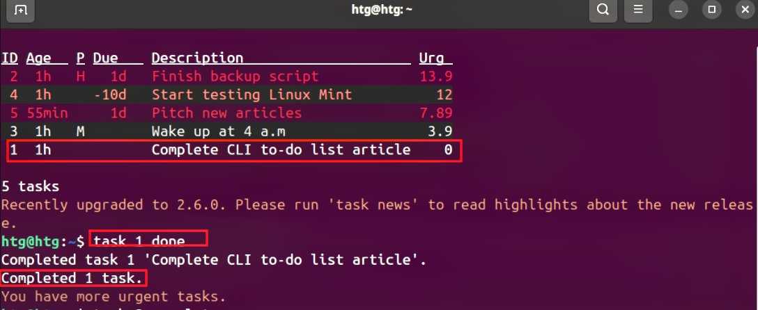 Task Option Mark I ditched my favorite to-do app for a Linux terminal—here's what ...