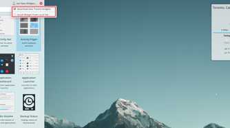 Installing KDE Plasma widget from local file