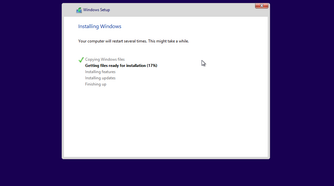 Installing Windows 8