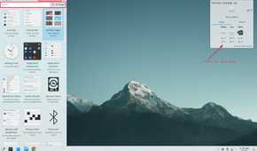 KDE Plasma adding new widgets