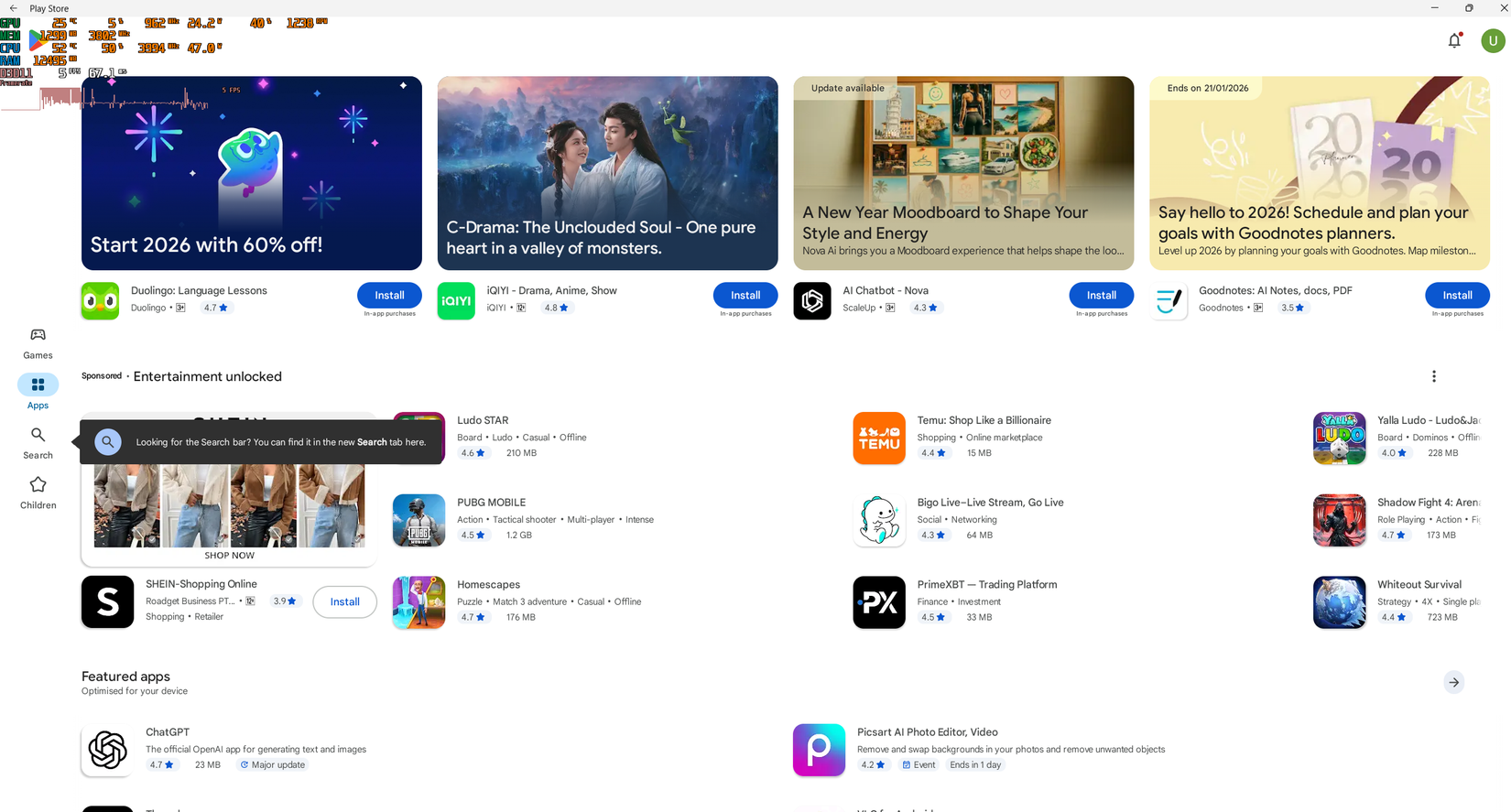 Running Android Apps on Windows: A Guide to Seamless Integration 5 Play Store running on Windows.