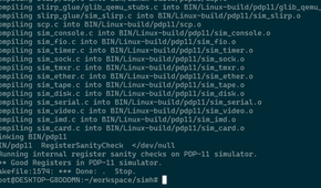 Installed the PDP-11 simulator.