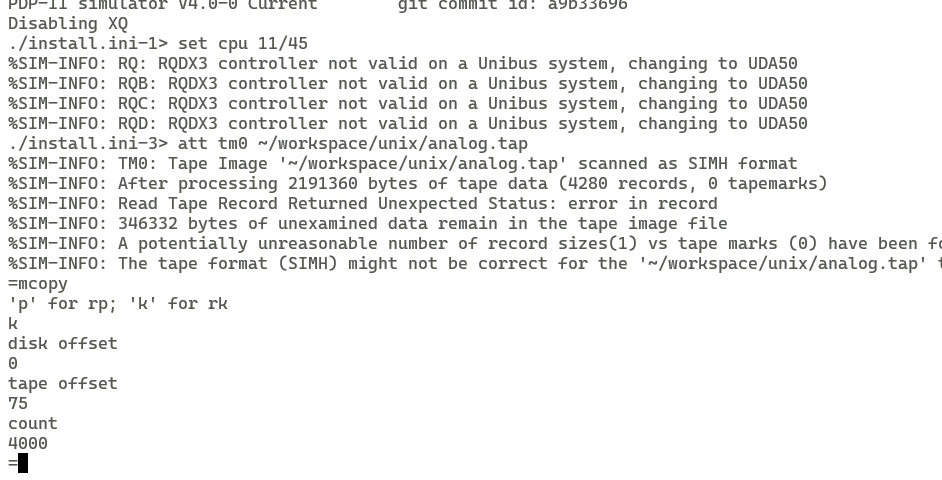 Configuring the boot process.