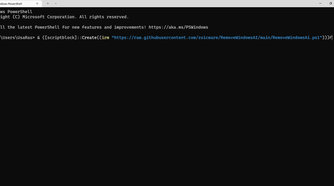 Using PowerShell to remove Copilot from Windows 11.
